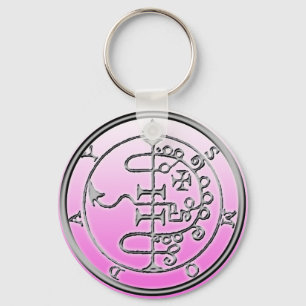 Seal of Asmoday Asmodeus Key Ring