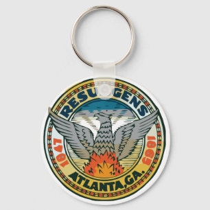 Seal of Atlanta, Georgia Key Ring