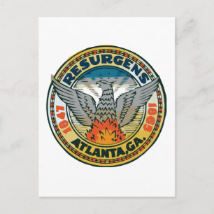 Seal of Atlanta, Georgia Postcard