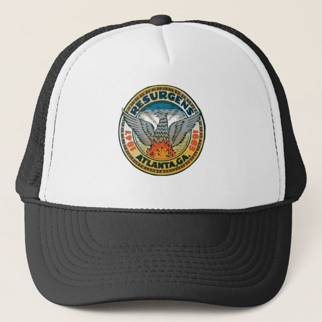 Seal of Atlanta, Georgia Trucker Hat (Front)