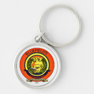 Seal of Bluefields, Nicaragua Key Ring
