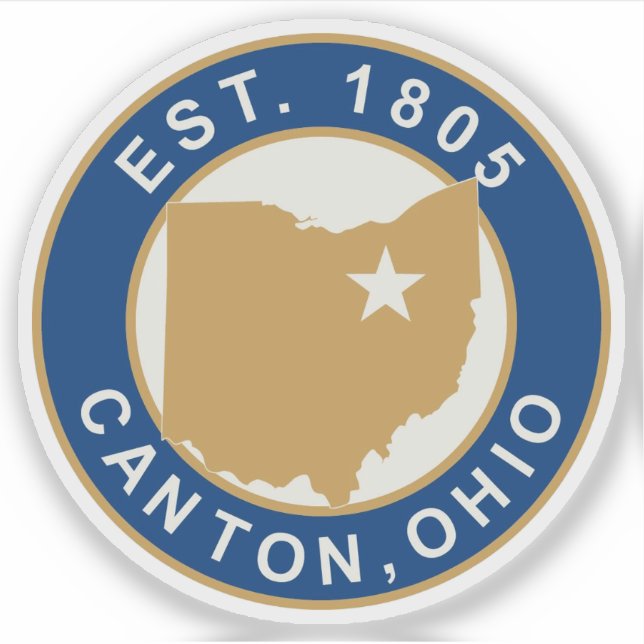 Seal of Canton, Ohio, USA (Front)