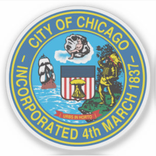 Seal of Chicago, Illinois, USA