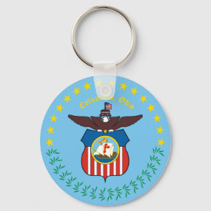 Seal of Columbus, Ohio Key Ring