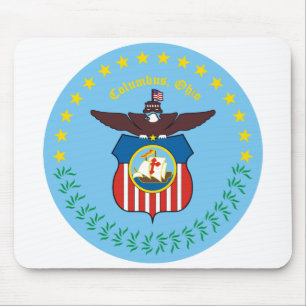Seal of Columbus, Ohio Mouse Pad