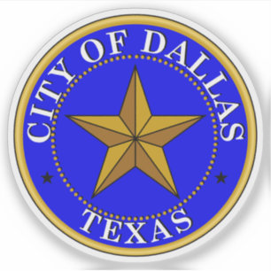 Seal of Dallas, Texas, USA