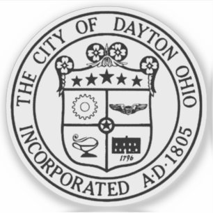 Seal of Dayton, Ohio, USA