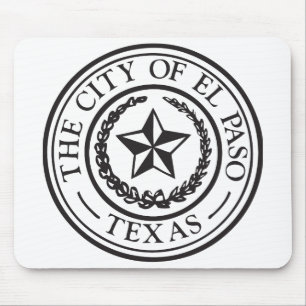 Seal of El Paso Mouse Pad