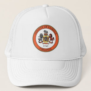 Seal of Fairfax County, Virginia Trucker Hat