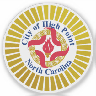 Seal of High Point, North Carolina, USA