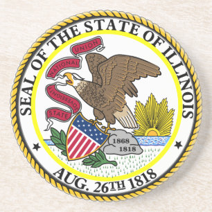 Seal of Illinois Coaster
