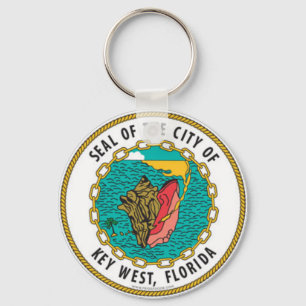 Seal of Key West, Florida Key Ring