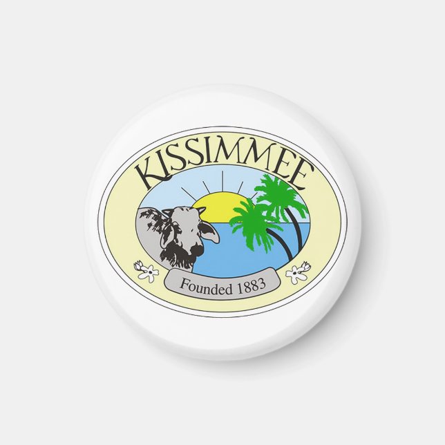 Seal of Kissimmee, Florida Magnet (Front)