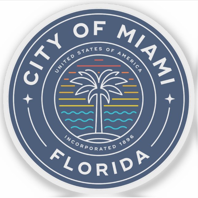 Seal of Miami, Florida, USA (Front)