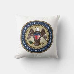 Seal of Mississippi Cushion