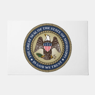 Seal of Mississippi Doormat
