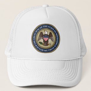 Seal of Mississippi Trucker Hat