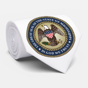 Seal of Mississippi (US State) Tie