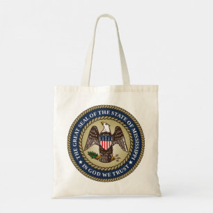Seal of Mississippi (US State) Tote Bag