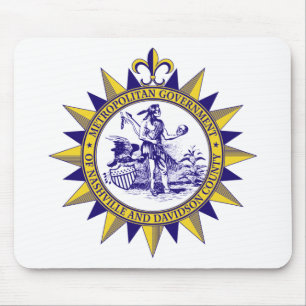Seal of Nashville (Tennessee) Mouse Pad