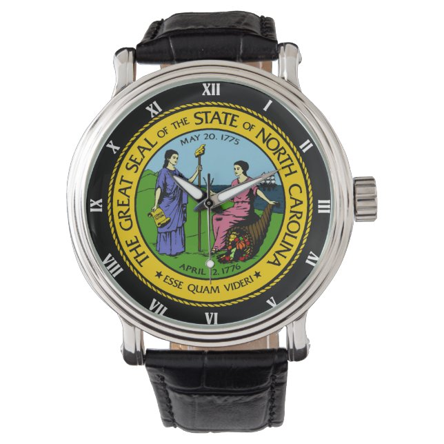SEAL OF NORTH CAROLINA WATCH (Front)