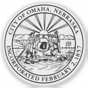 Seal of Omaha, Nebraska, USA