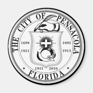 Seal of Pensacola, Florida Magnet