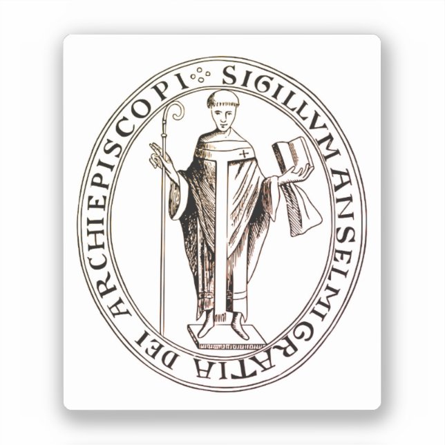 Seal of Saint Anselm of Canterbury (Front)