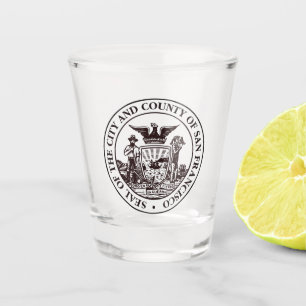 Seal of San Francisco, CA Shot Glass