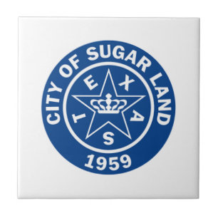 Seal of Sugar Land (Texas) Ceramic Tile