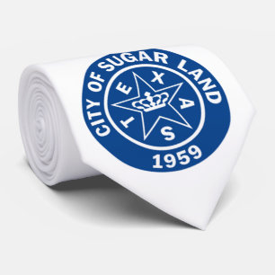 Seal of Sugar Land (Texas) Tie