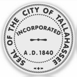 Seal of Tallahassee, Florida, USA