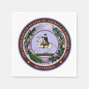 SEAL of the CONDEDERACY Napkin