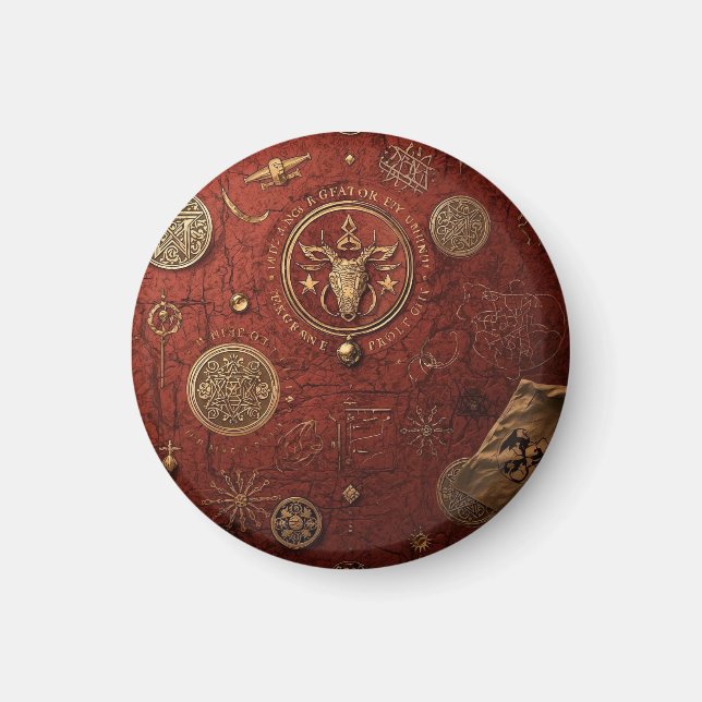 Seal of the Hidden Order Magnet (Front)