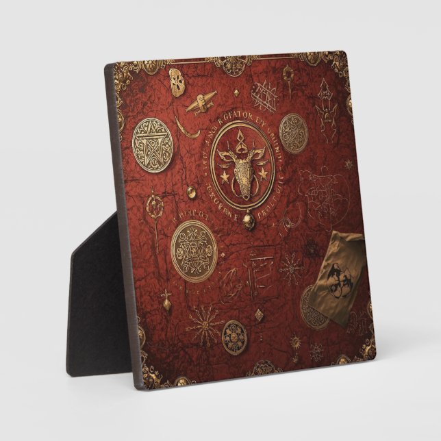 Seal of the Hidden Order Plaque (Front)