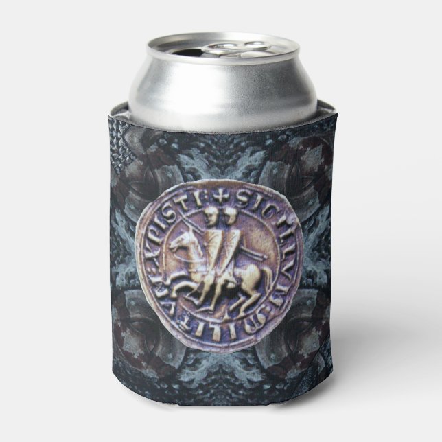 SEAL OF THE KNIGHTS TEMPLAR CAN COOLER (Can Front)