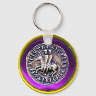 SEAL OF THE KNIGHTS TEMPLAR KEY RING