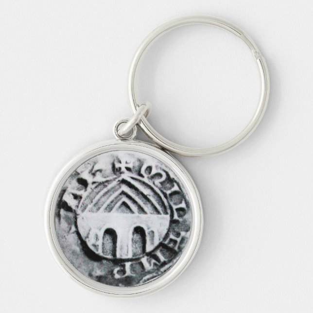 SEAL OF THE KNIGHTS TEMPLAR KEY RING (Front)