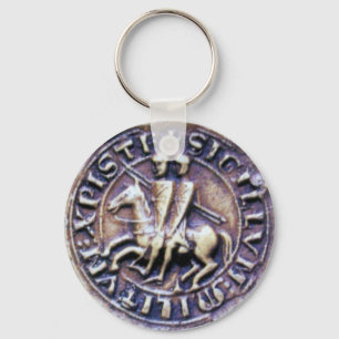 SEAL OF THE KNIGHTS TEMPLAR KEY RING