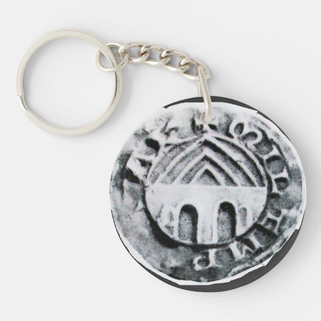 SEAL OF THE KNIGHTS TEMPLAR KEY RING (Front)