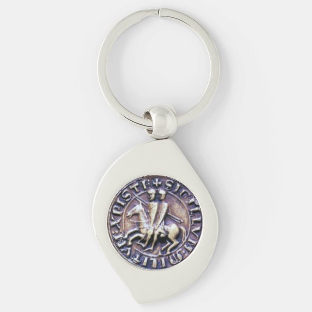 SEAL OF THE KNIGHTS TEMPLAR KEY RING (Front)