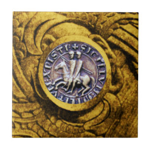 SEAL OF THE KNIGHTS TEMPLAR TILE