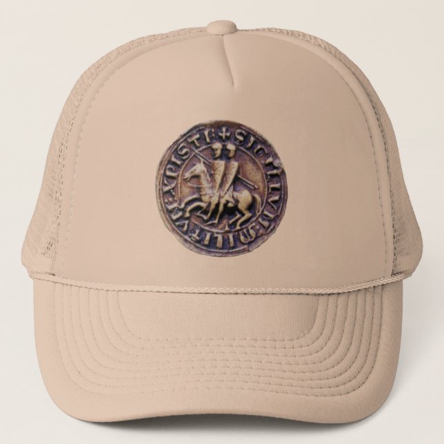 SEAL OF THE KNIGHTS TEMPLAR TRUCKER HAT (Front)