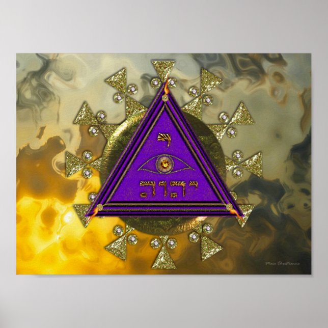 Seal of the Living Law of Light Poster (Front)