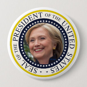 Seal of the President of the United States 10 Cm Round Badge