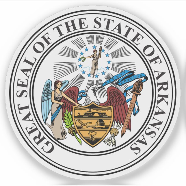 Seal of the state of Arkansas, USA (Front)