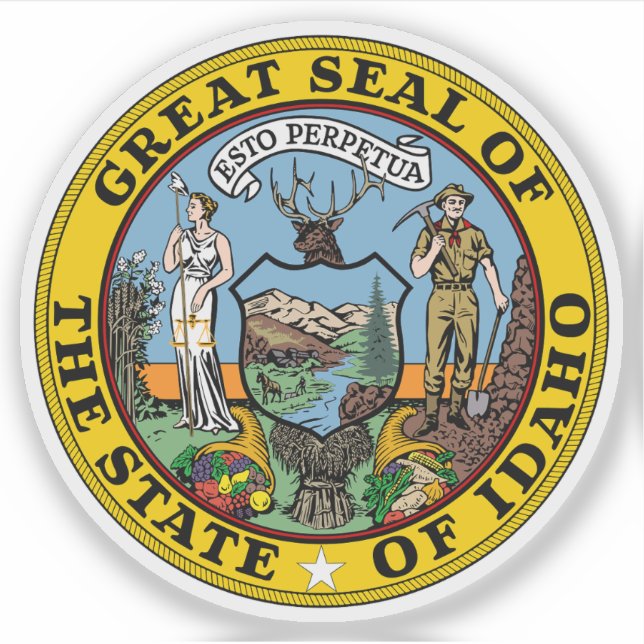 Seal of the state of Idaho, USA (Front)