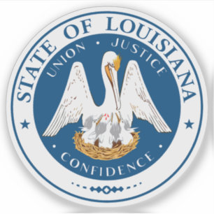 Seal of the state of Louisiana, USA