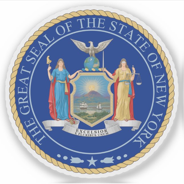 Seal of the state of New York, USA (Front)