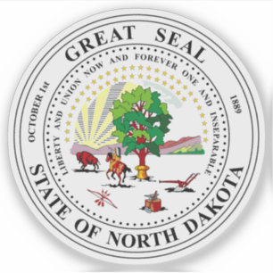Seal of the state of North Dakota, USA